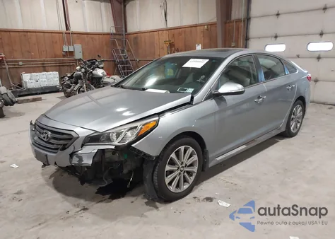 2016 Hyundai Sonata Limited z USA, uszkodzony, nr VIN 5NPE34AFXGH420126